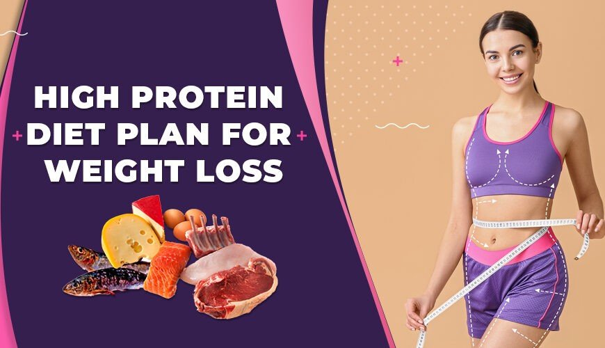 High protein diet plan for weight loss, Weight loss diet plan, high-protein diet, Genmedicare