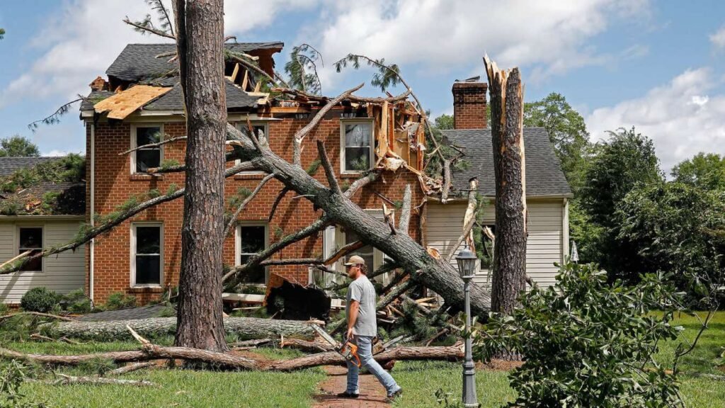 storm damage repairs or replacements