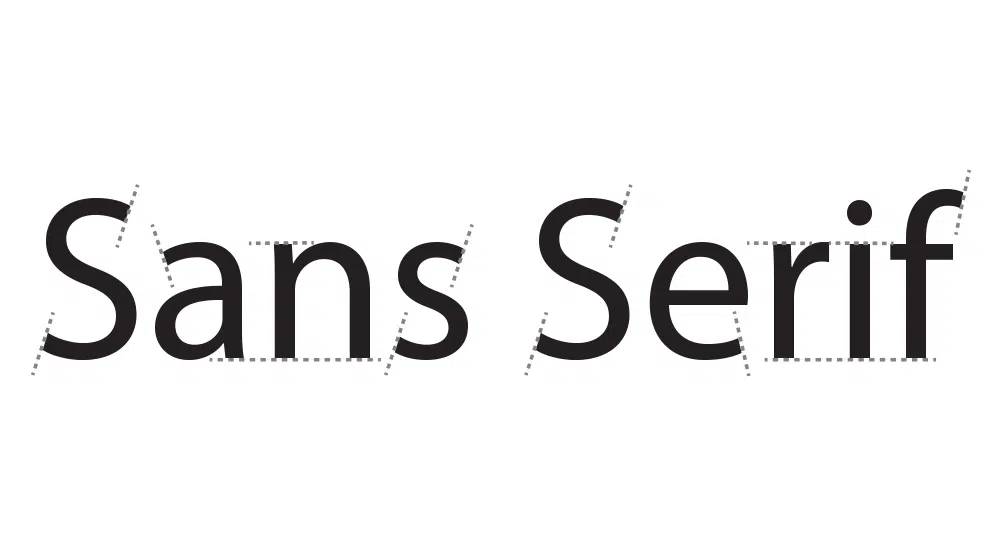 sans-serif fonts