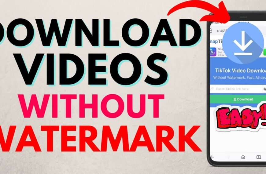 Downloading Video from Tiktok Without Watermark