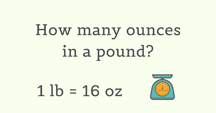 How Many Ounces in a Pound