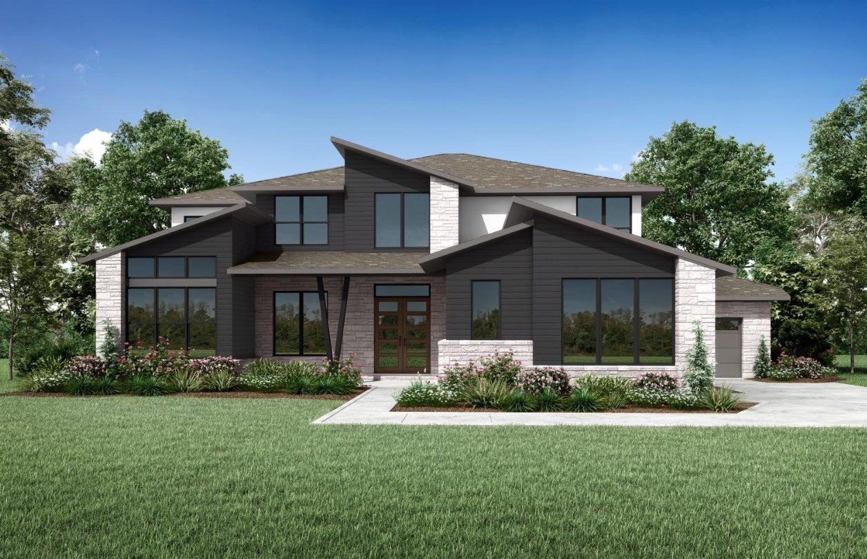 custom home in Leander